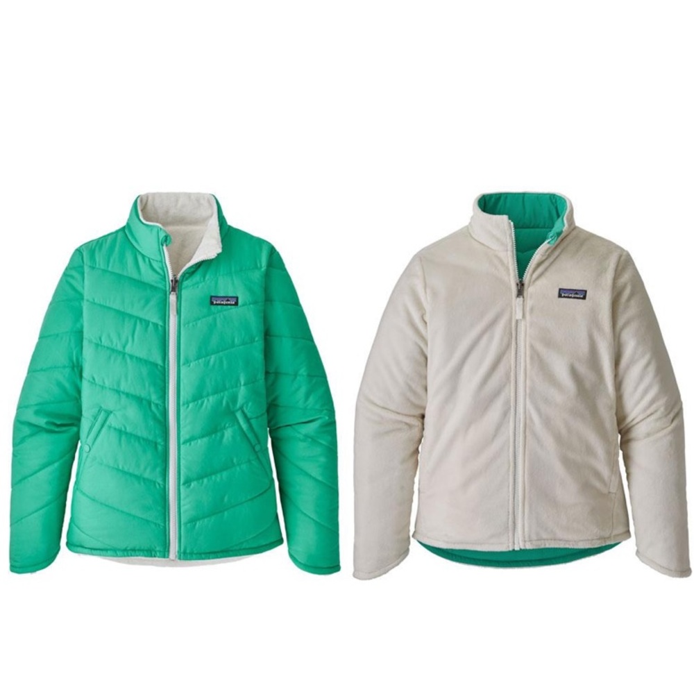 Patagonia reversible snow flower jacket, XS